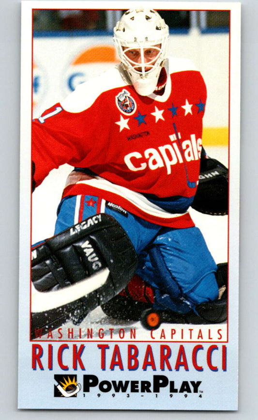 1993-94 PowerPlay #267 Rick Tabaracci  Washington Capitals  V77945 Image 1