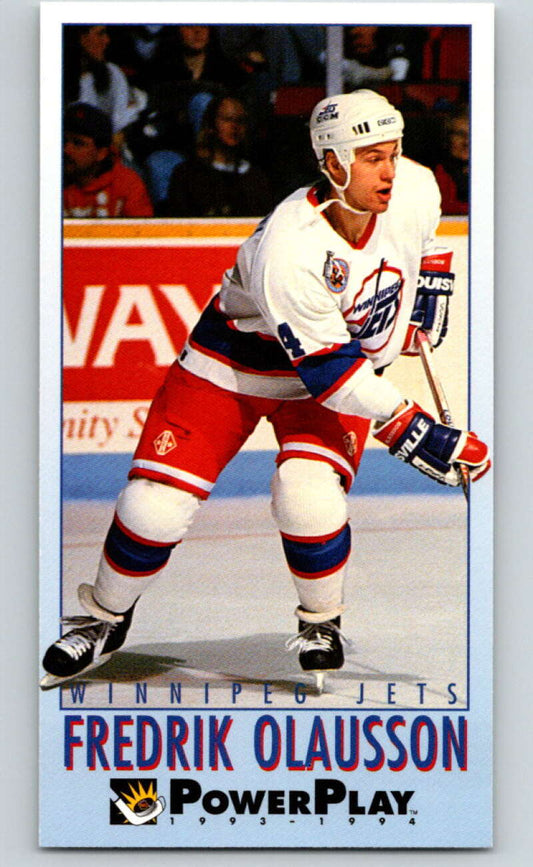 1993-94 PowerPlay #273 Fredrik Olausson  Winnipeg Jets  V77956 Image 1