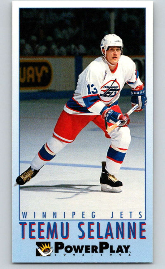 1993-94 PowerPlay #274 Teemu Selanne  Winnipeg Jets  V77958 Image 1