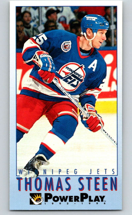 1993-94 PowerPlay #275 Thomas Steen  Winnipeg Jets  V77960 Image 1