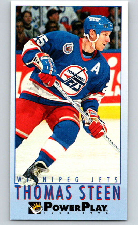 1993-94 PowerPlay #275 Thomas Steen  Winnipeg Jets  V77961 Image 1
