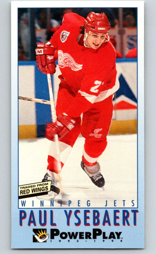1993-94 PowerPlay #277 Paul Ysebaert  Winnipeg Jets  V77965 Image 1