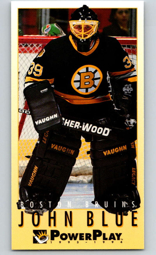 1993-94 PowerPlay #287 John Blue  Boston Bruins  V77978 Image 1
