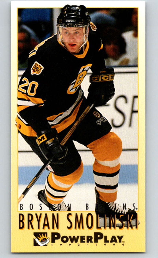 1993-94 PowerPlay #291 Bryan Smolinski  Boston Bruins  V77983 Image 1
