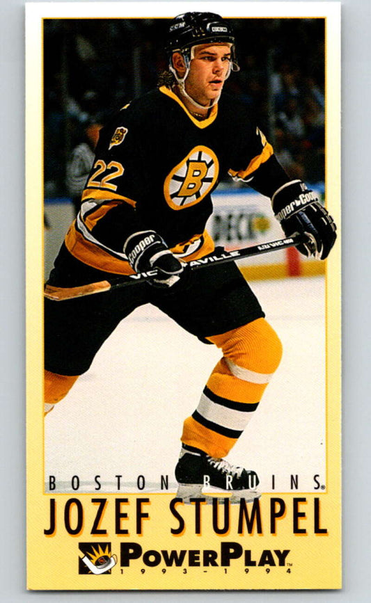 1993-94 PowerPlay #293 Jozef Stumpel  Boston Bruins  V77986 Image 1