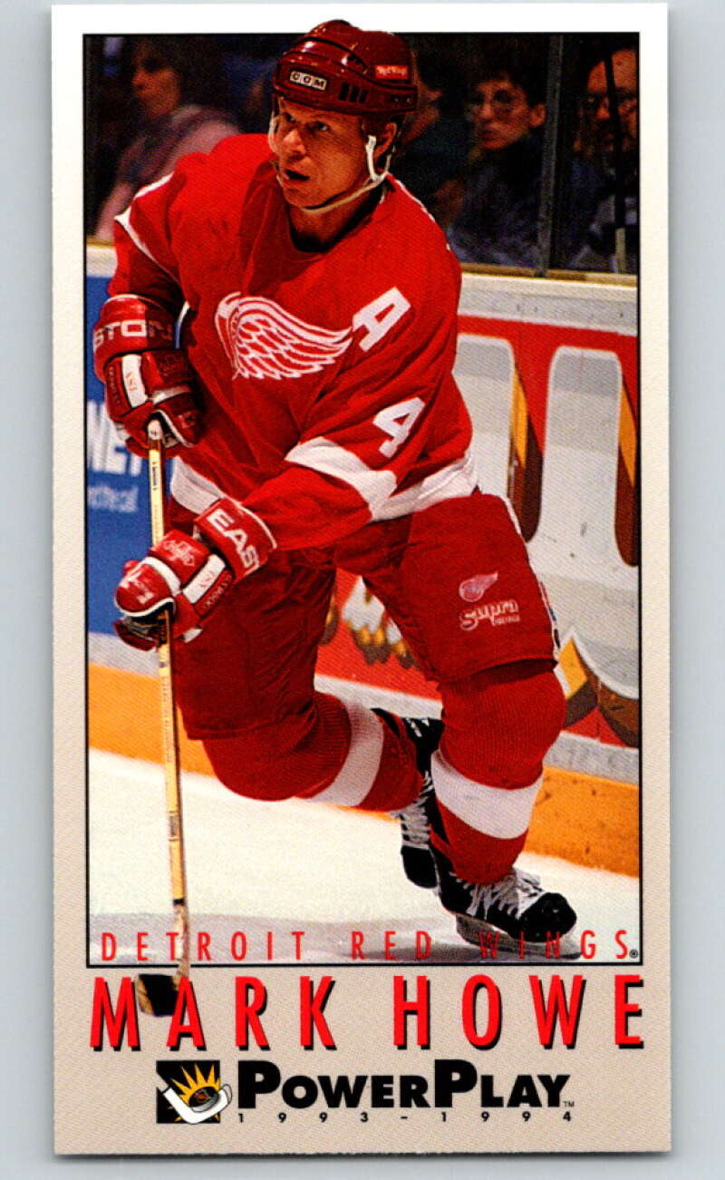 1993-94 PowerPlay #329 Mark Howe  Detroit Red Wings  V78029 Image 1
