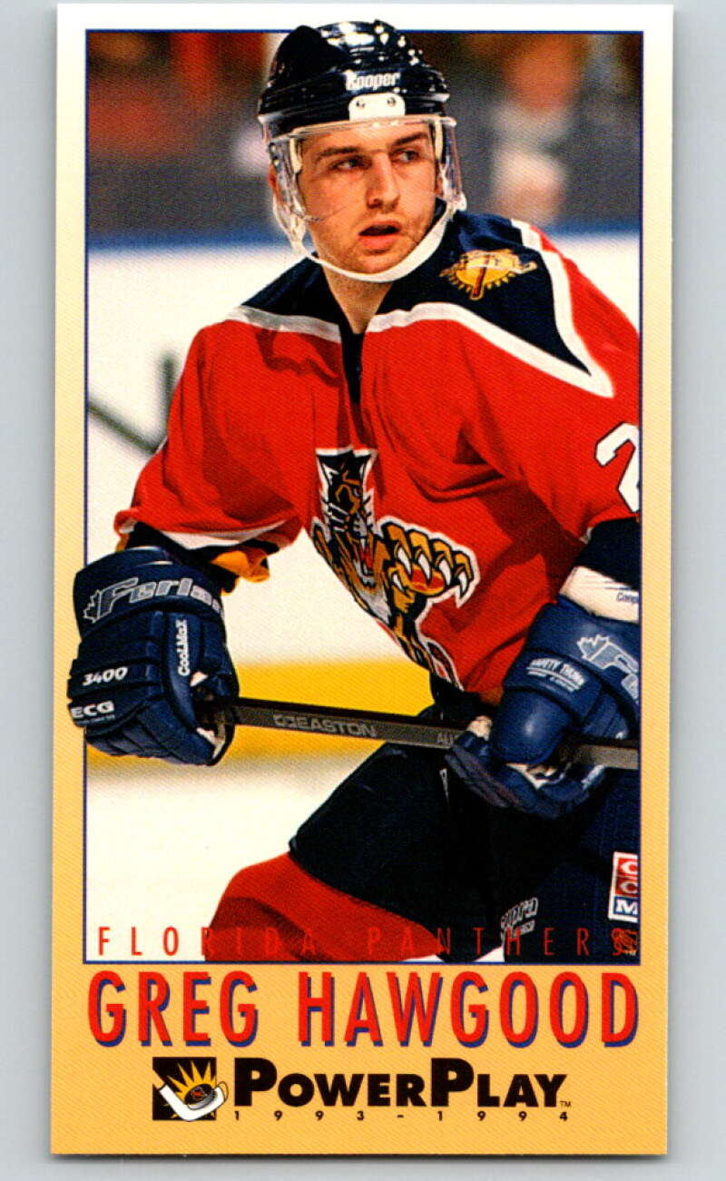 1993-94 PowerPlay #347 Greg Hawgood  Florida Panthers  V78042 Image 1