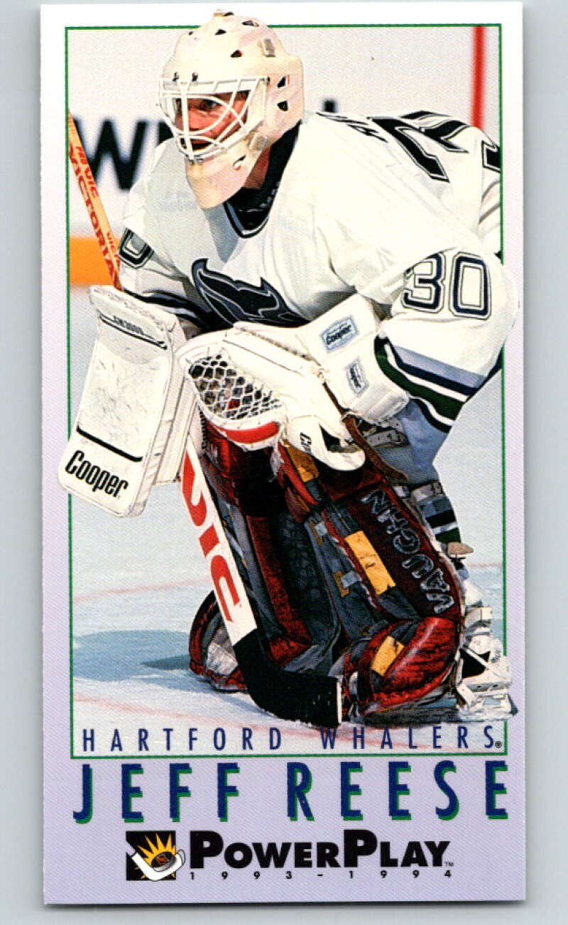 1993-94 PowerPlay #355 Jeff Reese  Hartford Whalers  V78052 Image 1