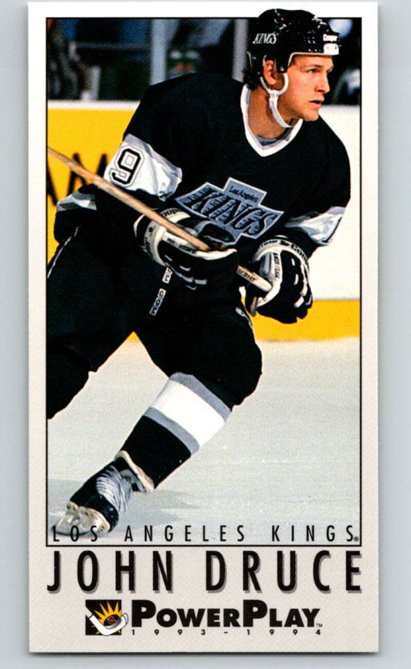 1993-94 PowerPlay #360 John Druce  Los Angeles Kings  V78054 Image 1