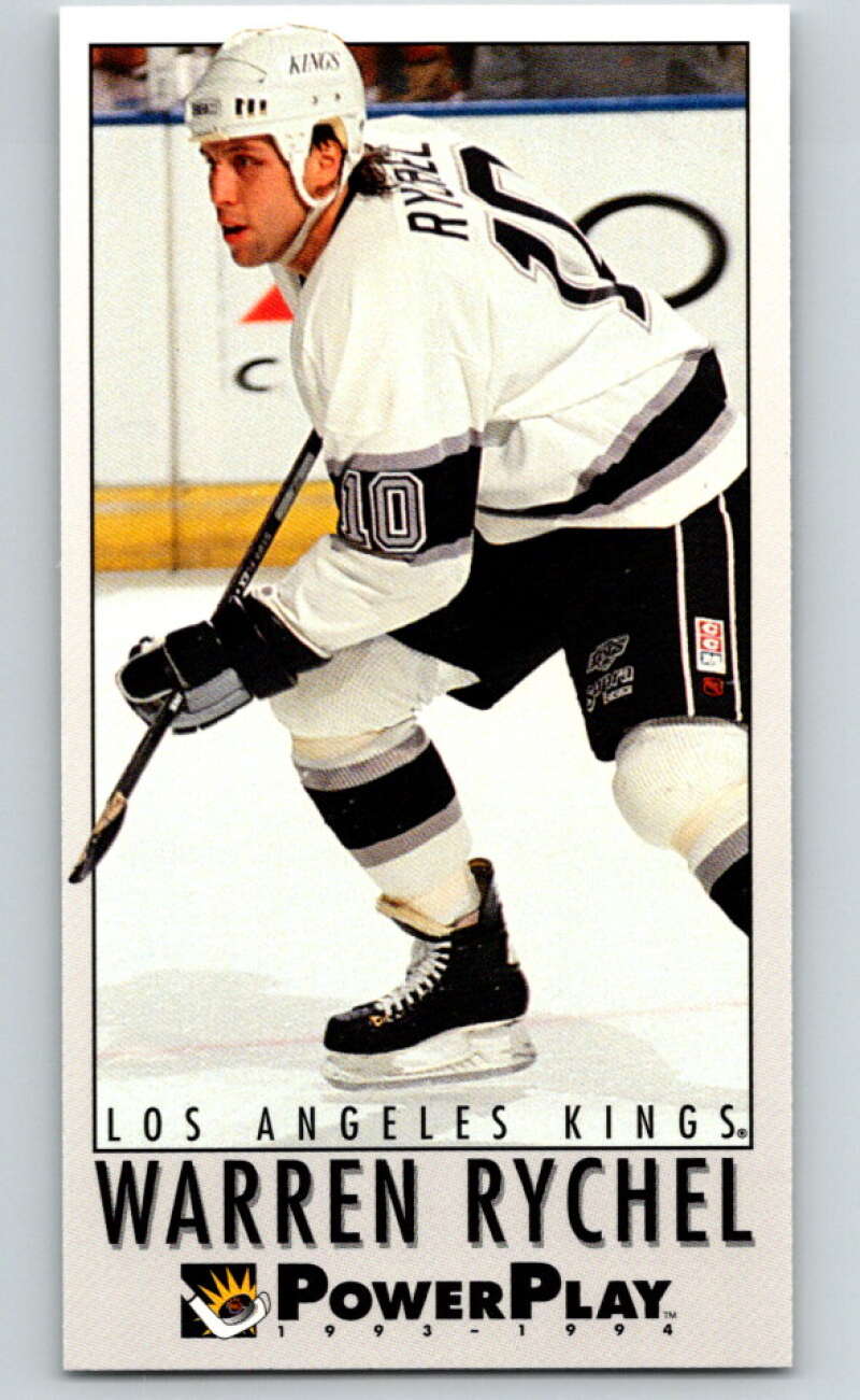 1993-94 PowerPlay #362 Warren Rychel  Los Angeles Kings  V78057 Image 1