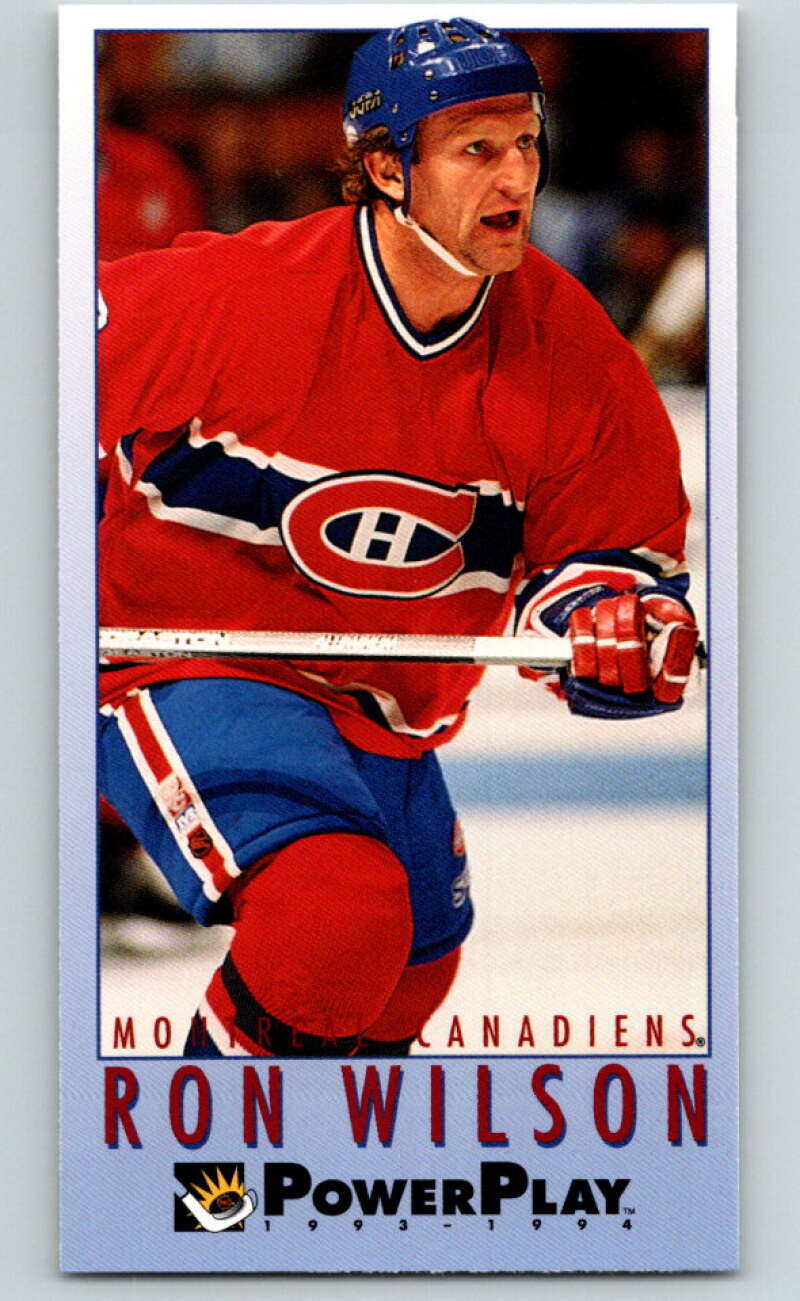 1993-94 PowerPlay #373 Ron Wilson  Montreal Canadiens  V78069 Image 1
