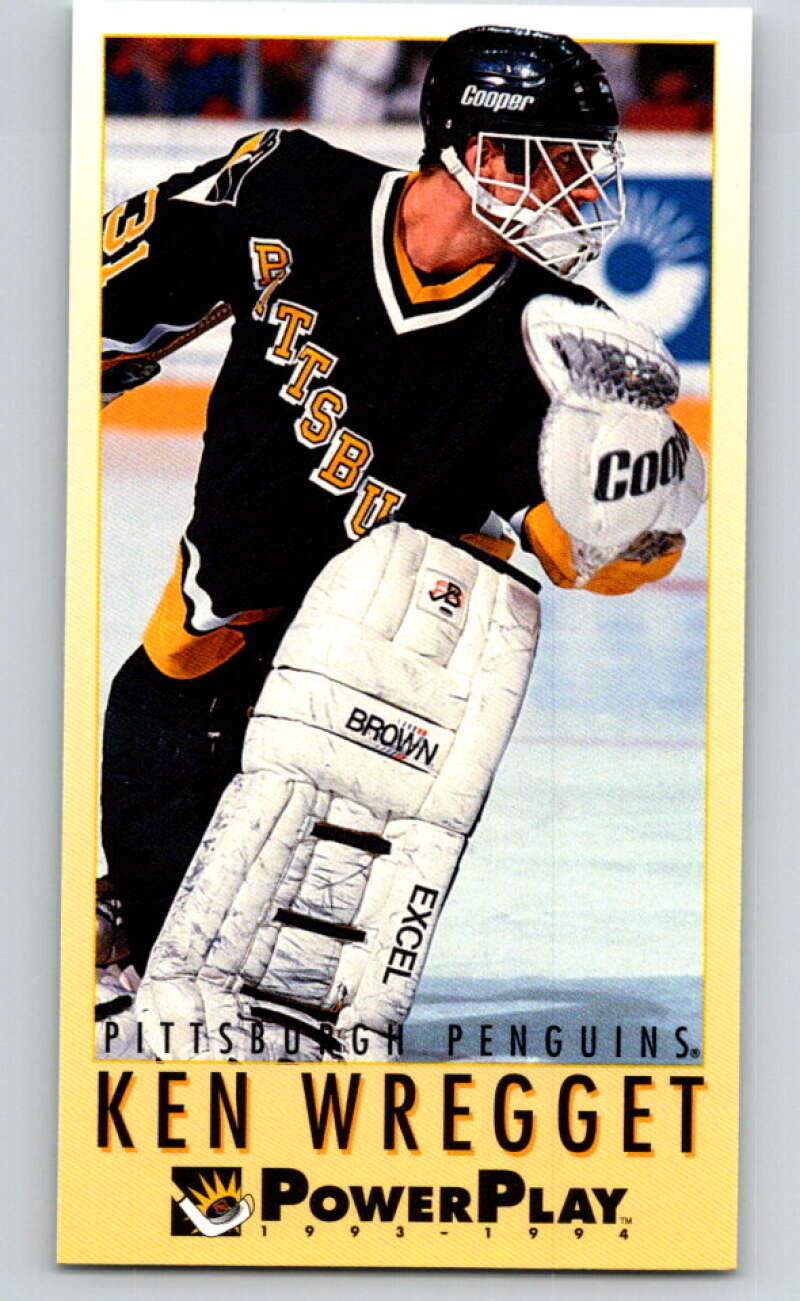 1993-94 PowerPlay #417 Ken Wregget  Pittsburgh Penguins  V78113 Image 1