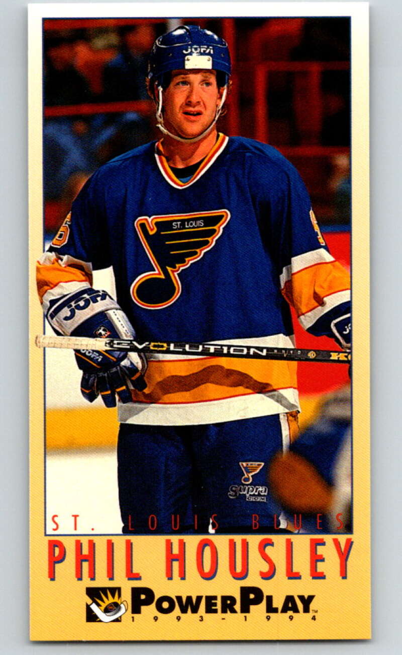 1993-94 PowerPlay #427 Phil Housley  St. Louis Blues  V78120 Image 1