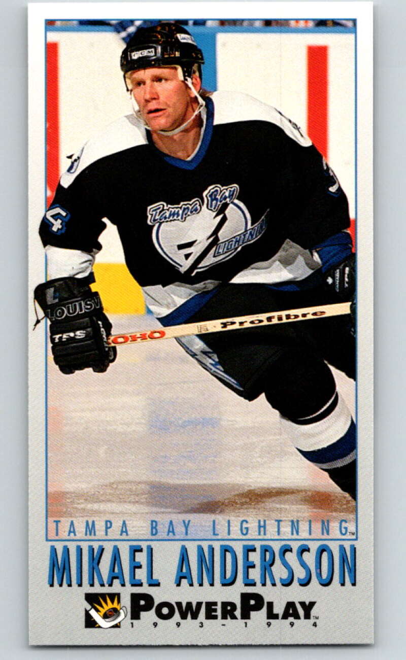 1993-94 PowerPlay #440 Mikael Anderson  Tampa Bay Lightning  V78136 Image 1