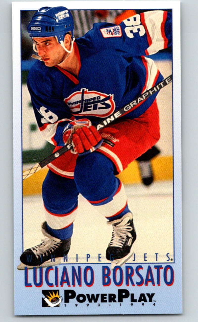 1993-94 PowerPlay #471 Luciano Borsato  Winnipeg Jets  V78168 Image 1