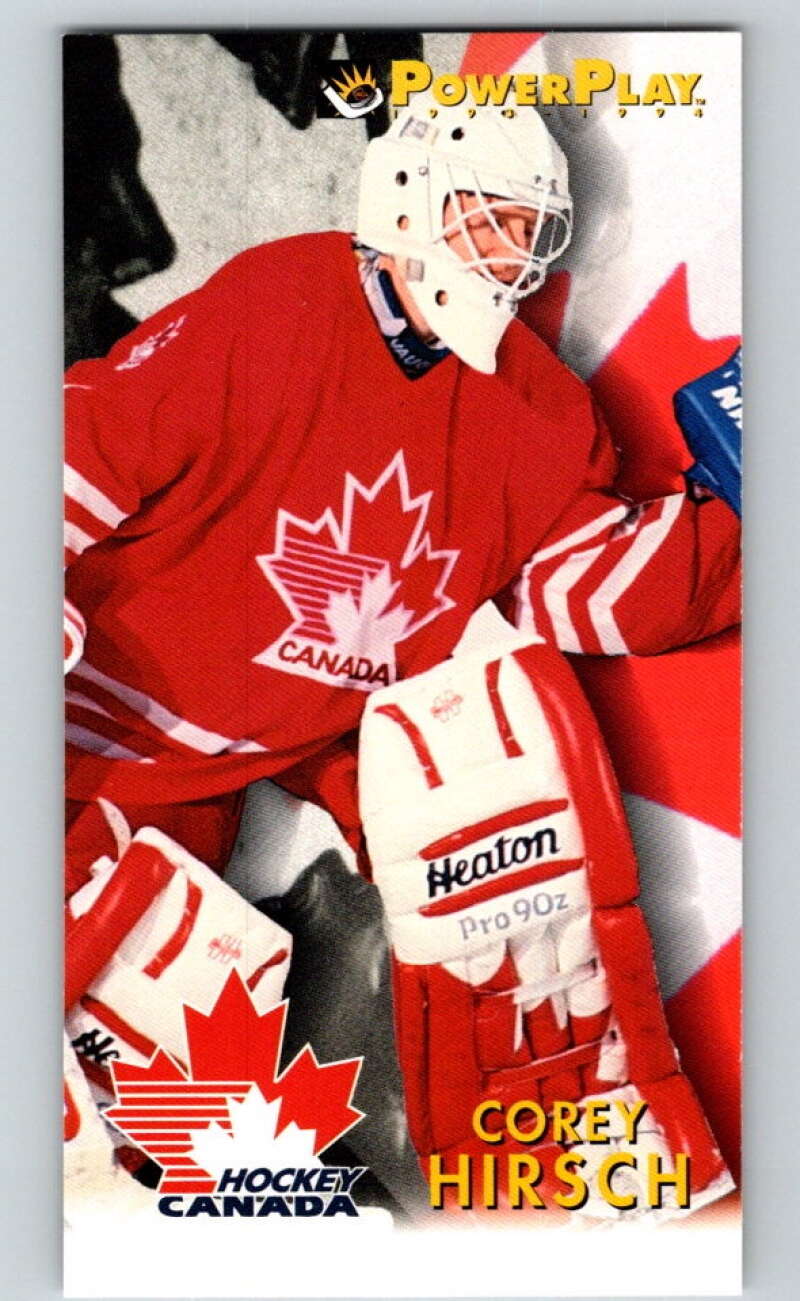 1993-94 PowerPlay #482 Corey Hirsch  New York Rangers  V78178 Image 1