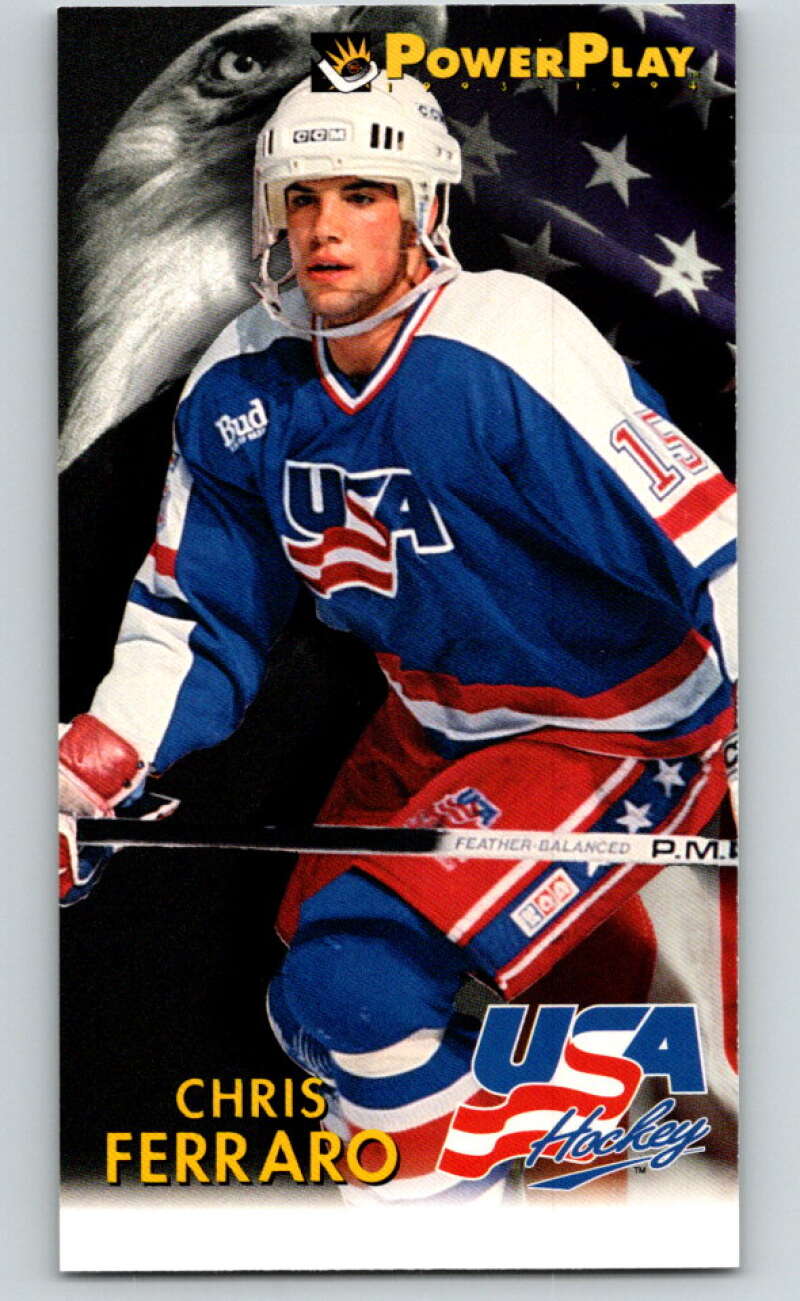 1993-94 PowerPlay #502 Chris Ferraro  RC Rookie  V78198 Image 1
