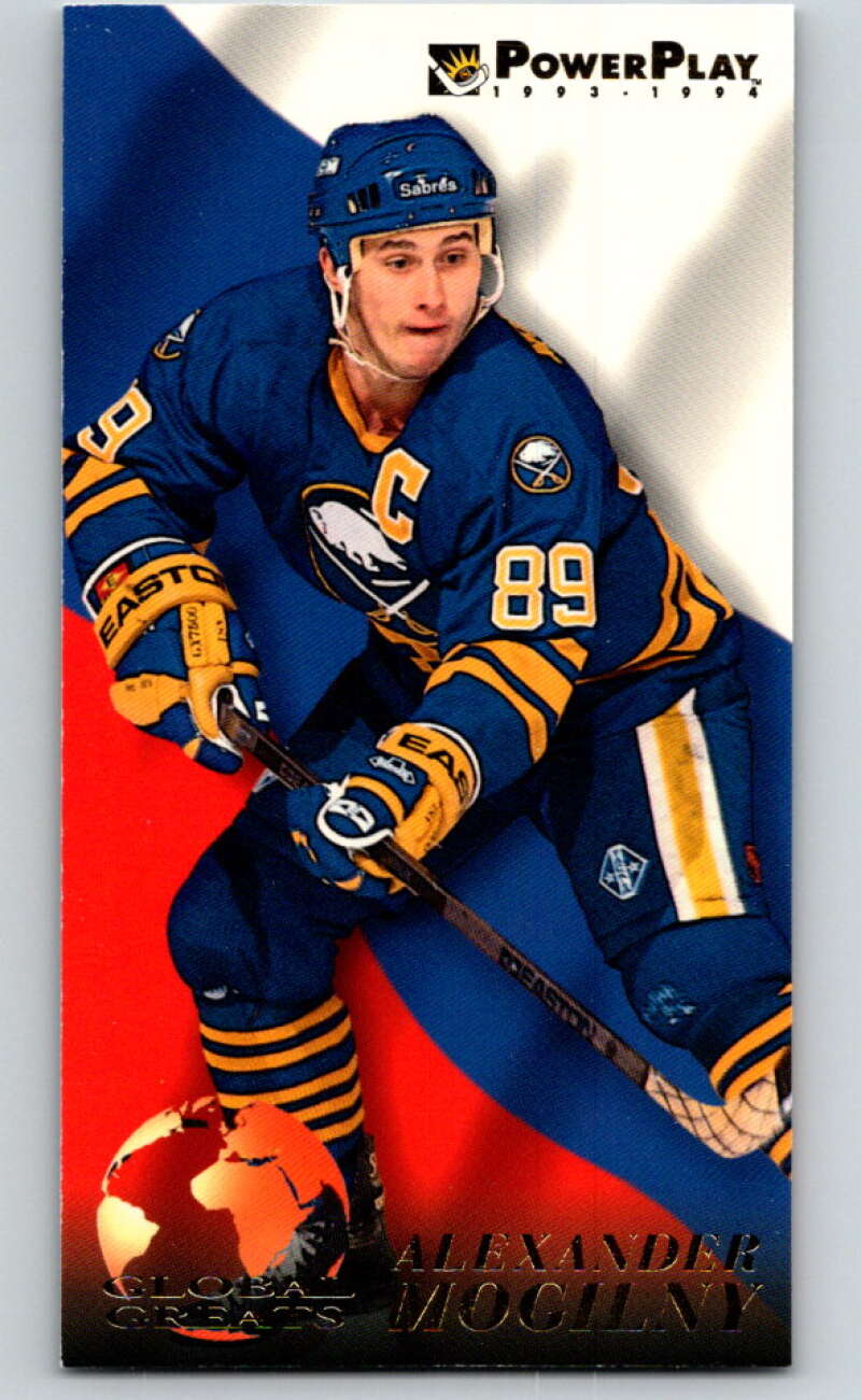 1993-94 PowerPlay Global Greats #5 Alexander Mogilny  V78300 Image 1