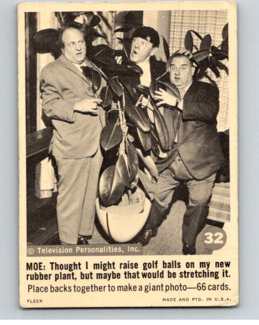 1966 The Three Stooges #32 Thought I Might Raise Golf  V78313 Image 1
