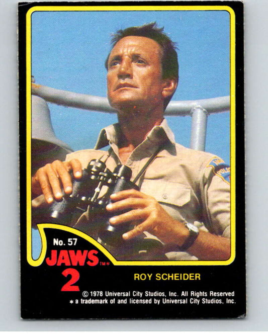 1978 Jaws 2 #57 Roy Scheider V78451 Image 1