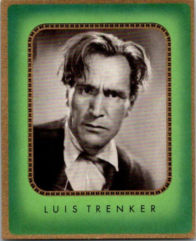 1936 Cigaretten Bunte Filmbilder #213 Luis Trenker  V78455 Image 1