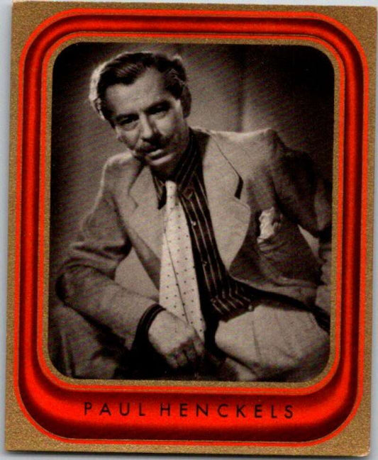 1936 Cigaretten Bunte Filmbilder #222 Paul Henckels  V78456 Image 1