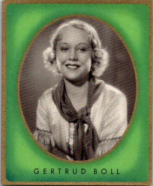 1936 Cigaretten Bunte Filmbilder #242 Gertrud Boll  V78466 Image 1