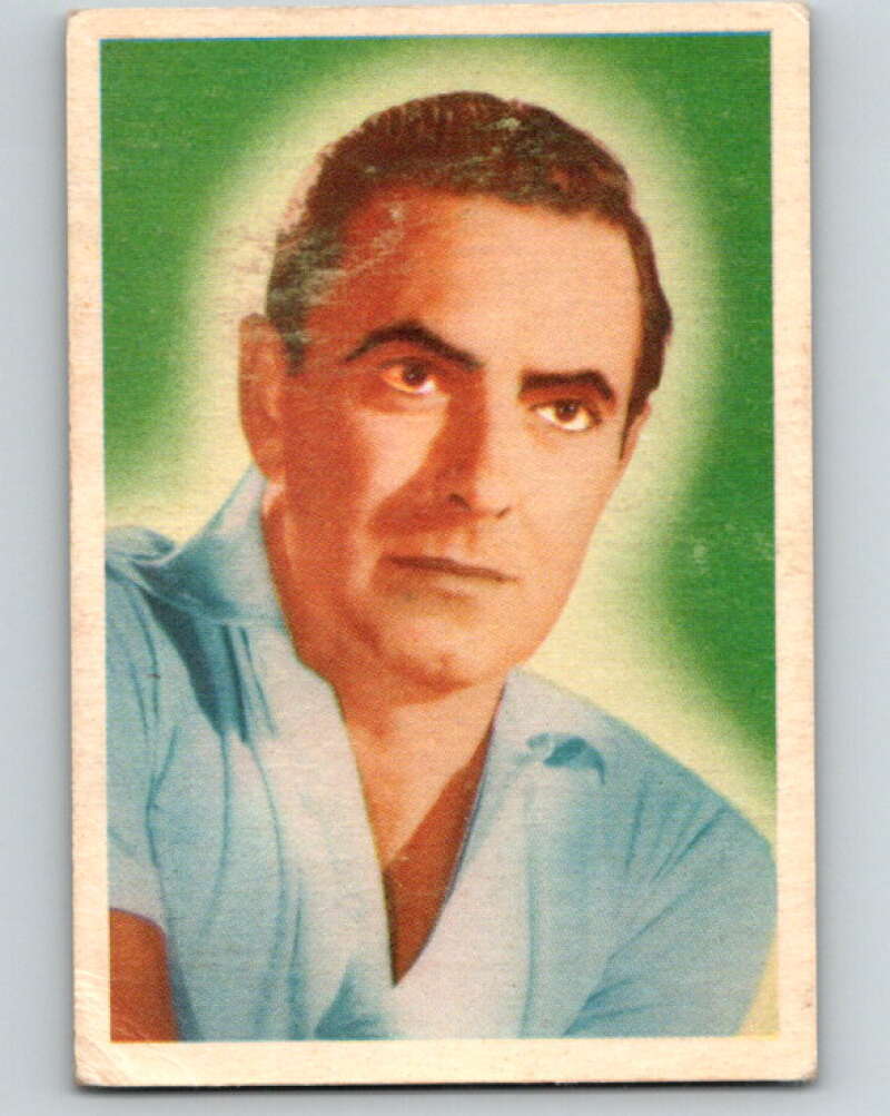 1955 Movie and TV Stars #40 Tyrone Power  V78503 Image 1