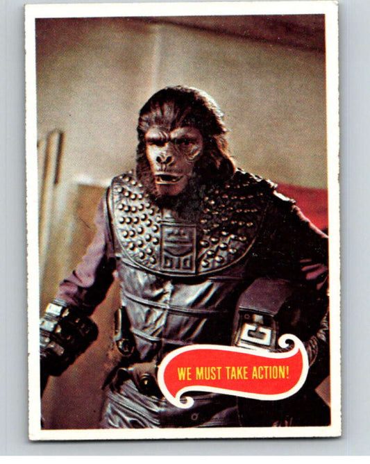 1967 Topps Planet of the Apes #12 Must Take Action  V78643 Image 1