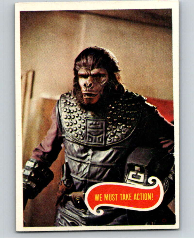 1967 Topps Planet of the Apes #12 Must Take Action  V78644 Image 1