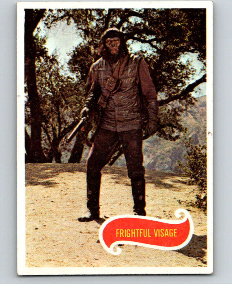 1967 Topps Planet of the Apes #65 Frightful Visage  V78707 Image 1