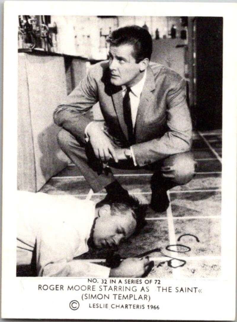 1966 The Saint Somportex #32 Roger Moore As Saint  V78736 Image 1