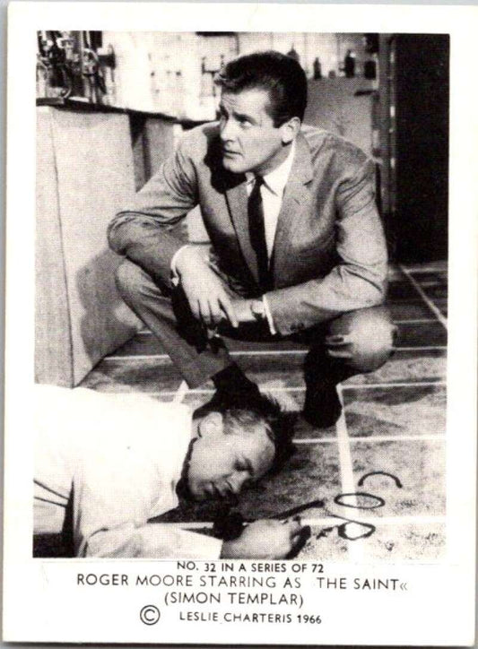 1966 The Saint Somportex #32 Roger Moore As Saint  V78736 Image 1