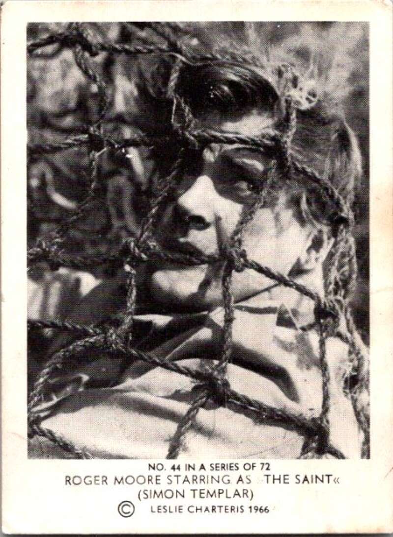 1966 The Saint Somportex #44 Roger Moore As Saint  V78737 Image 1