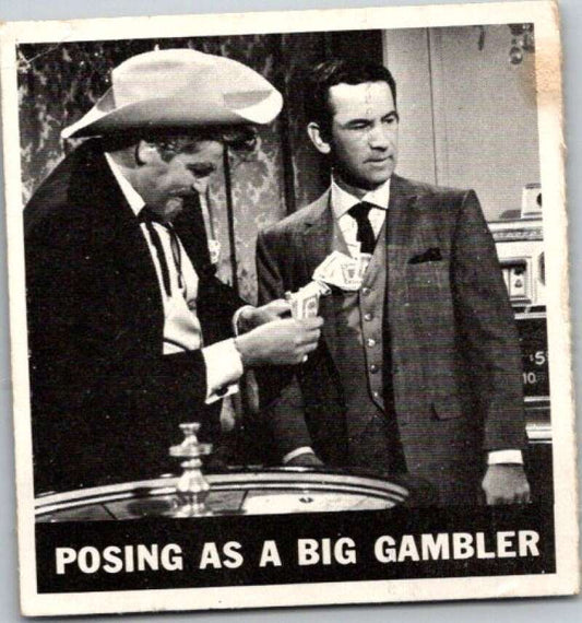 1966 Get Smart #63 Posing As A Big Gambler  V78753 Image 1