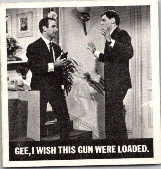 1966 Get Smart #66 Gee, I Wish This Gun Were Loaded  V78754 Image 1