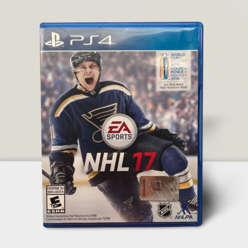 PS4 EA Sports NHL 17 NHL Hockey Video Game - Tested No Issues Image 1