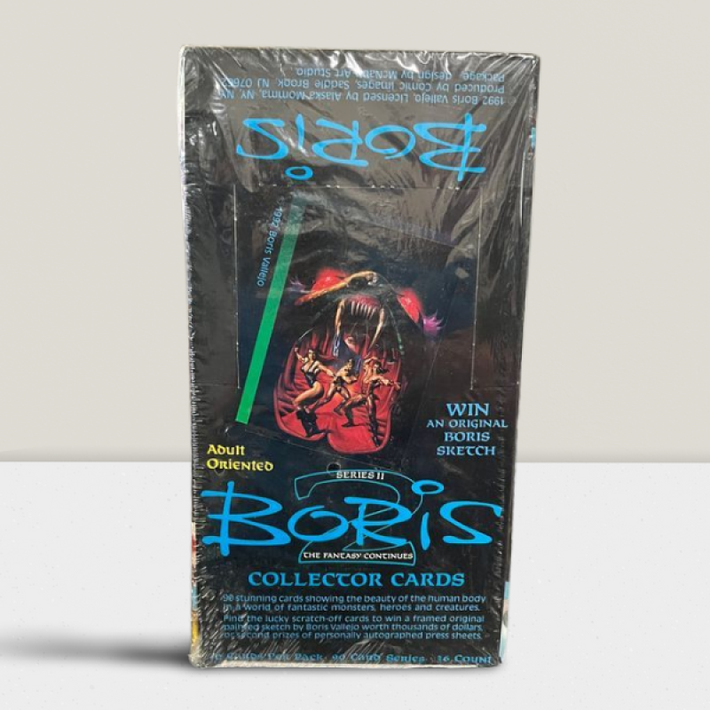 1992 Fantasy Images BORIS Series 2 Hobby Sealed Box - 36 Packs Box Image 1