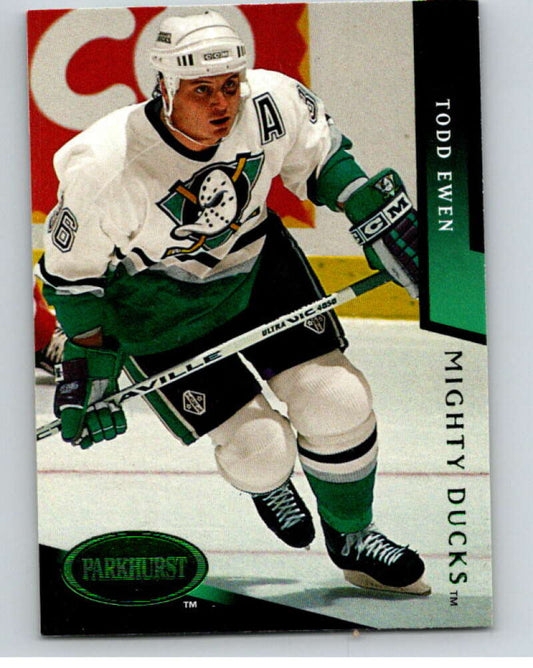 1993-94 Parkhurst Emerald Ice #5 Todd Ewen  Anaheim Ducks  V78755 Image 1