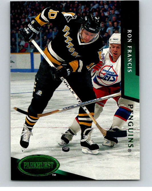 1993-94 Parkhurst Emerald Ice #160 Ron Francis  Pittsburgh Penguins  V78770 Image 1