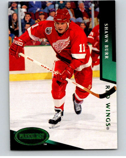 1993-94 Parkhurst Emerald Ice #328 Shawn Burr  Detroit Red Wings  V78786 Image 1