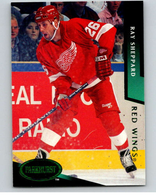 1993-94 Parkhurst Emerald Ice #330 Ray Sheppard  Detroit Red Wings  V78787 Image 1