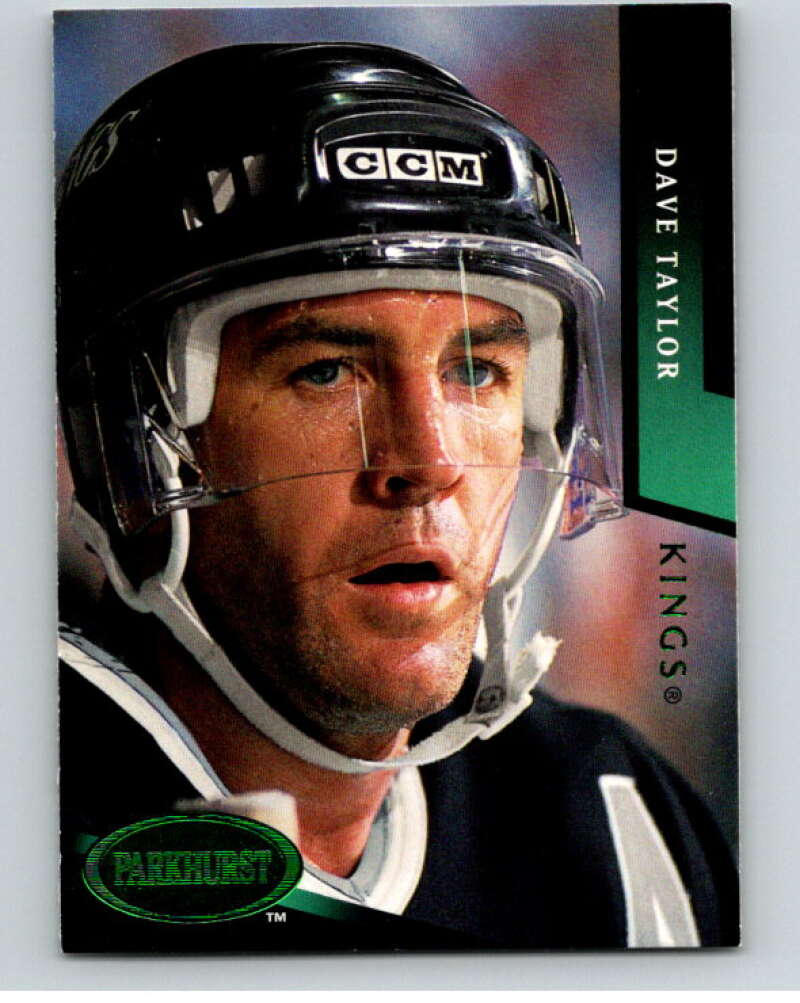 1993-94 Parkhurst Emerald Ice #367 Dave Taylor  Los Angeles Kings  V78790 Image 1