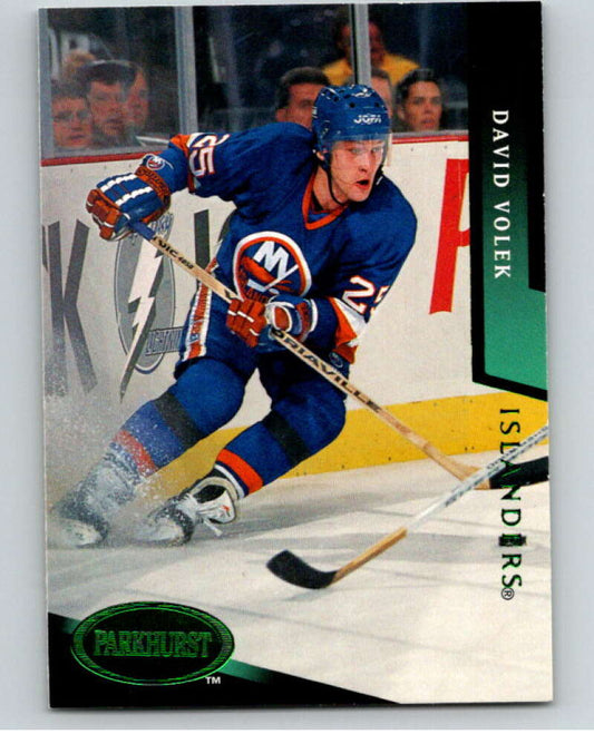 1993-94 Parkhurst Emerald Ice #395 David Volek  New York Islanders  V78794 Image 1