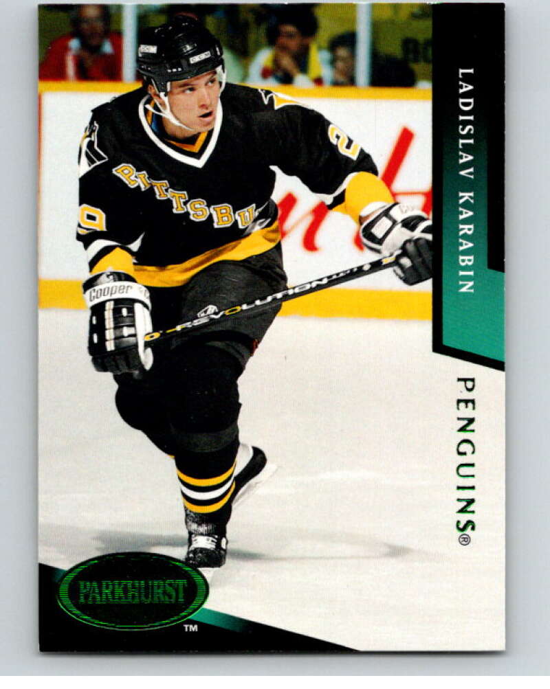 1993-94 Parkhurst Emerald Ice #426 Ladislav Karabin  Penguins  V78800 Image 1