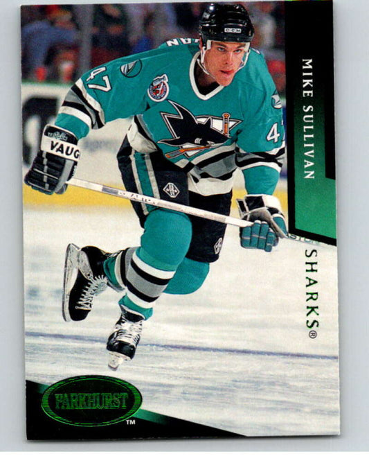 1993-94 Parkhurst Emerald Ice #454 Mike Sullivan  San Jose Sharks  V78806 Image 1