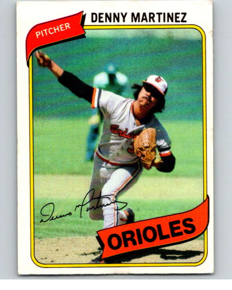 1980 O-Pee-Chee #2 Dennis Martinez  Baltimore Orioles  V78808 Image 1
