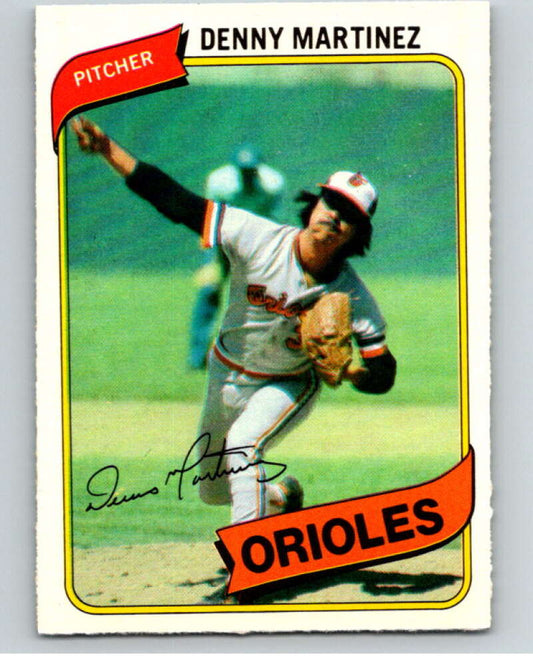 1980 O-Pee-Chee #2 Dennis Martinez  Baltimore Orioles  V78809 Image 1