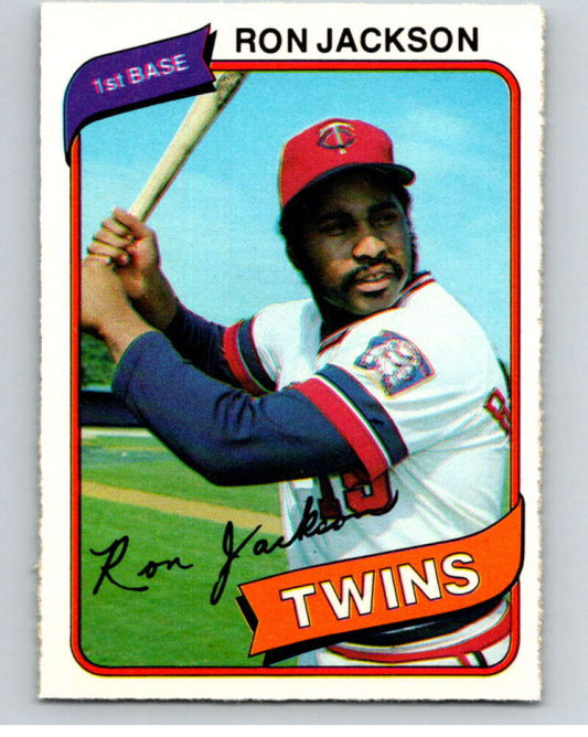 1980 O-Pee-Chee #5 Ron Jackson  Minnesota Twins  V78815 Image 1