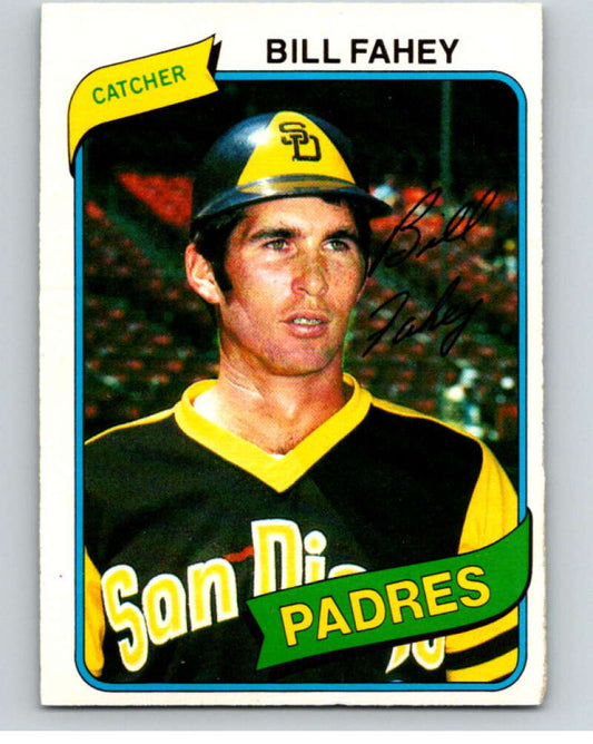 1980 O-Pee-Chee #23 Bill Fahey  San Diego Padres  V78878 Image 1